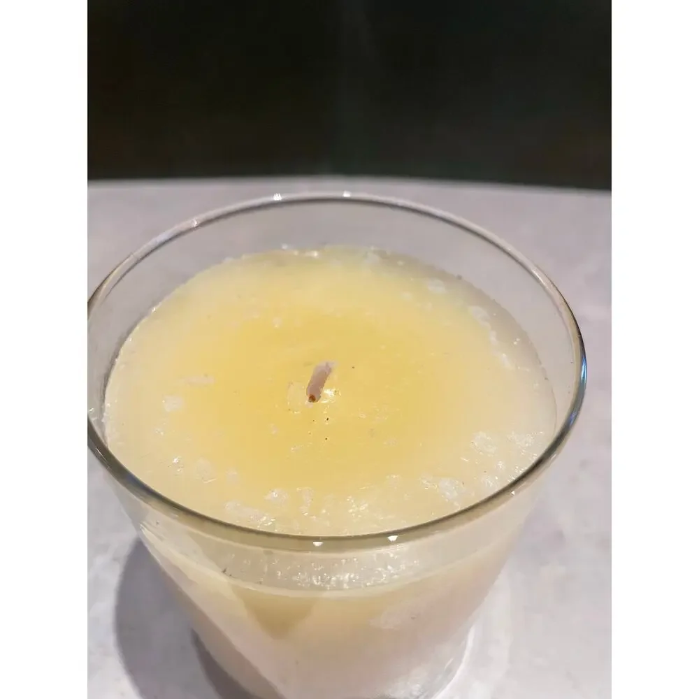 Yankee Candle 10 oz glass jar Christmas Cookie yellow Fragrance New
